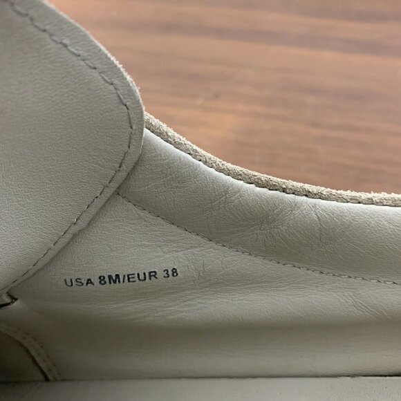 Vince. Women s Gray Suede Leather Strap Shoes Sz 8M - Picture 6 of 9